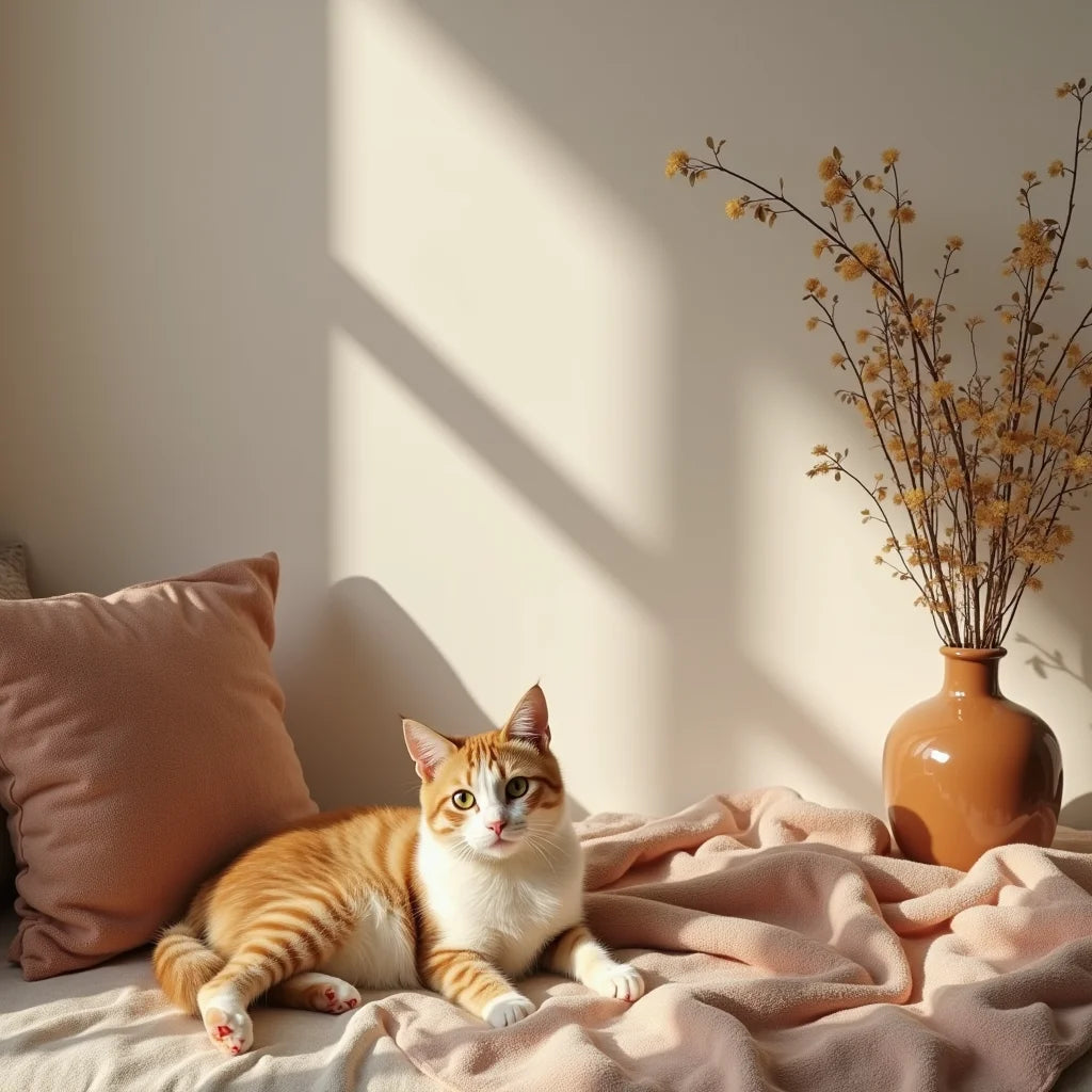 Seasonal Cat-themed Items - How to curate seasonal cat themed items for a cozy home