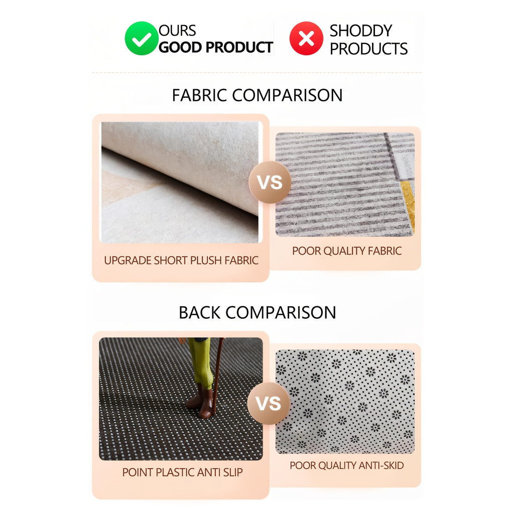 1pc Cute Cat Warning Mat - "KEEP DOOR CLOSED CATS PLANNING ESCAPE" Design, Non-Slip, Machine Washable, Polyester Fiber, Ideal for Kitchen, Bedroom, Living Room Entrances, All-Season Use, Pet Safety Mat | Playful Cat Design |