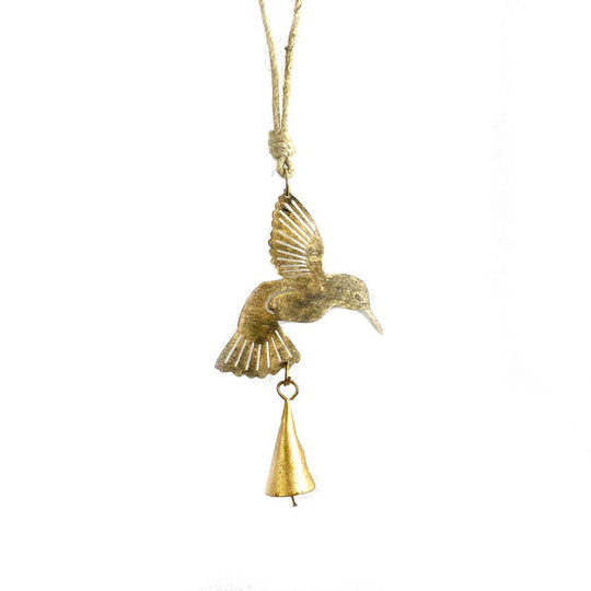 Mini Hummingbird Wind Chime – Decorative Outdoor Garden Hanging