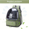 Breathable Pet Backpack, for cat Backpack, Secure & Travel-Friendly Carrier For Small To Medium for cats And Dogs, for cat Carriers For Cats, Large-Capacity, Oxford Fabric, Safety Zippers, Durable Straps For Outdoor Adventure