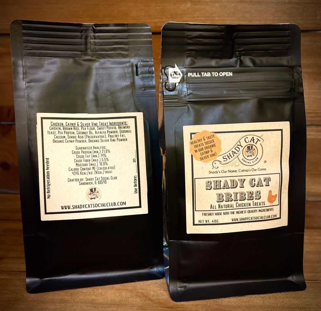 Shady Cat Social Club Catnip Treats in 3 Meow-deliousous Flavors kitty will Like