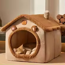 Foldable Cat House – Cozy Indoor Pet House for Small & Medium Cats