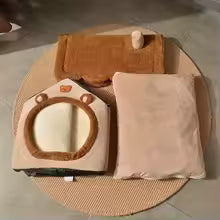 Foldable Cat House – Cozy Indoor Pet House for Small & Medium Cats
