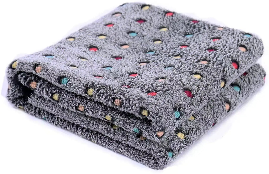 Super Soft Cute Kitty Flannel Blanket – Cozy Cat Throw in 3 Colors & Multiple Sizes