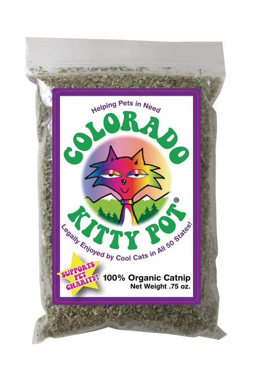 Colorado Kitty Pot Premium Catnip – 0.75 oz USA-Grown Natural Catnip